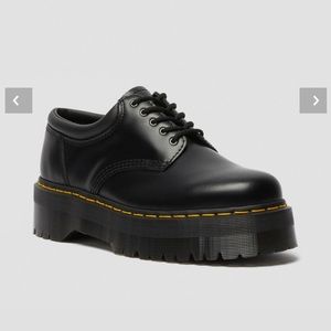 8053 Leather Platform Shoes